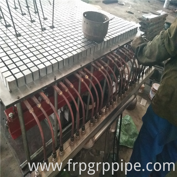 China molded grating composite molded machine FRP Grating machine